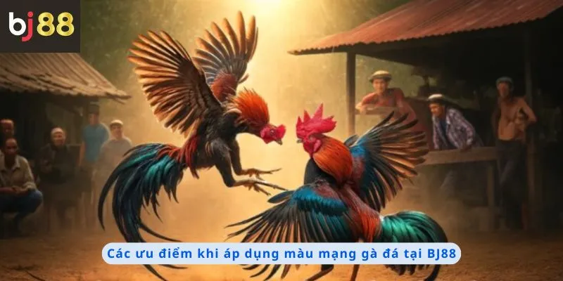 Màu Mạng Gà Đá 3 Các ưu điểm khi áp dụng